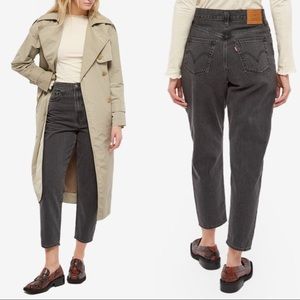 Levi’s Wedgie straight crop jeans